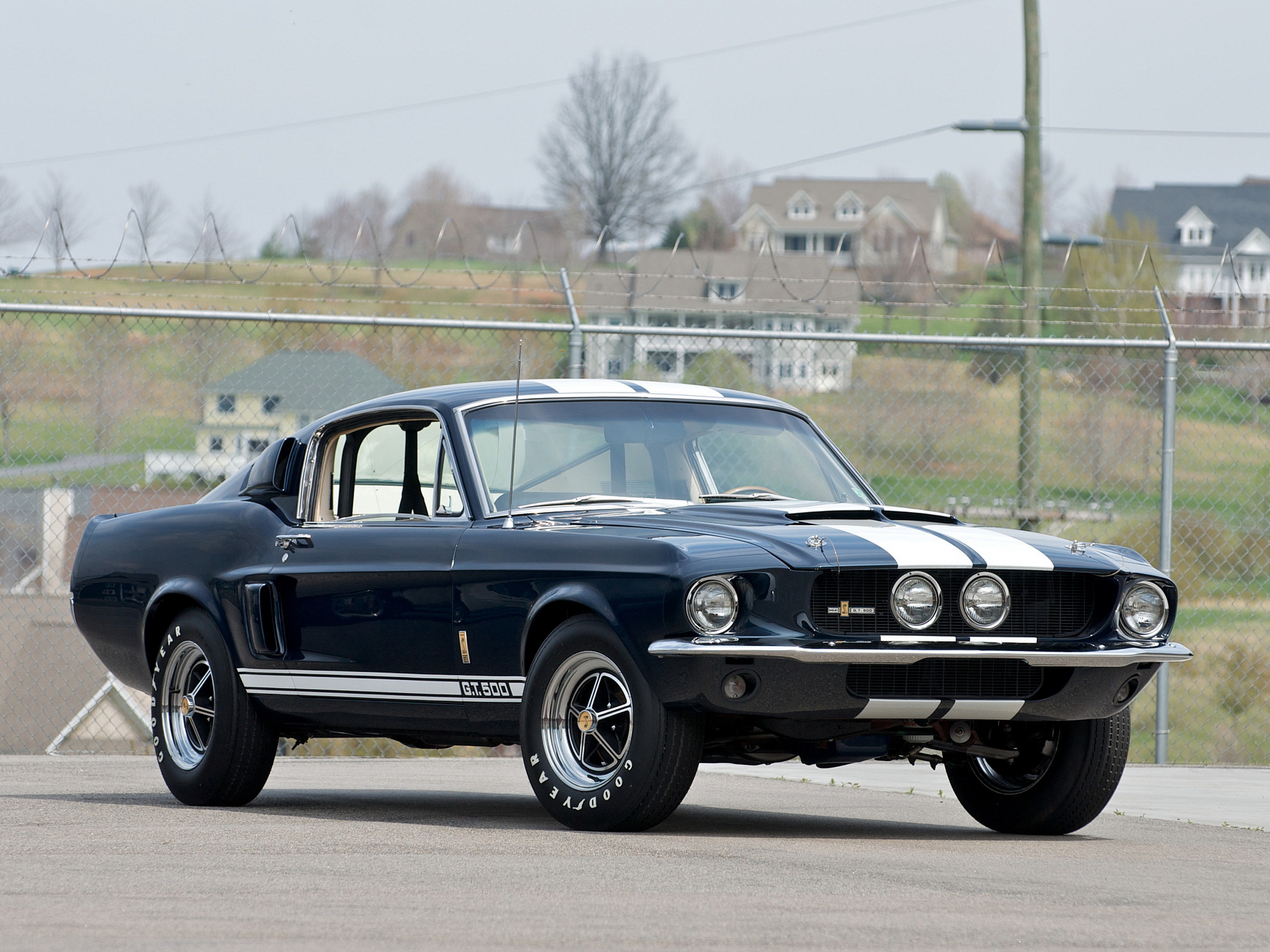 1967, Shelby, Gt500, Ford, Mustang, Muscle, Classic Wallpapers HD