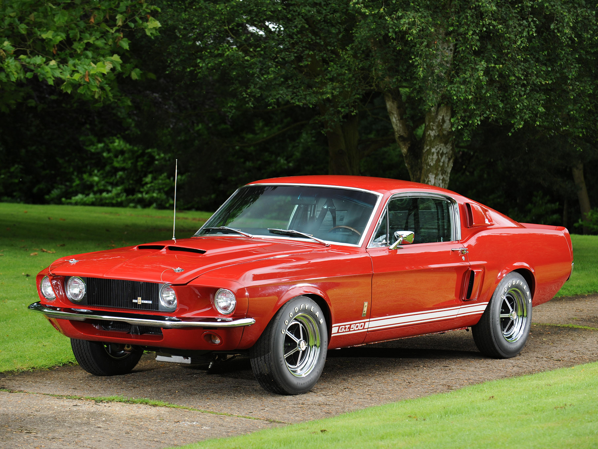 1967, Shelby, Gt500, Ford, Mustang, Muscle, Classic Wallpaper