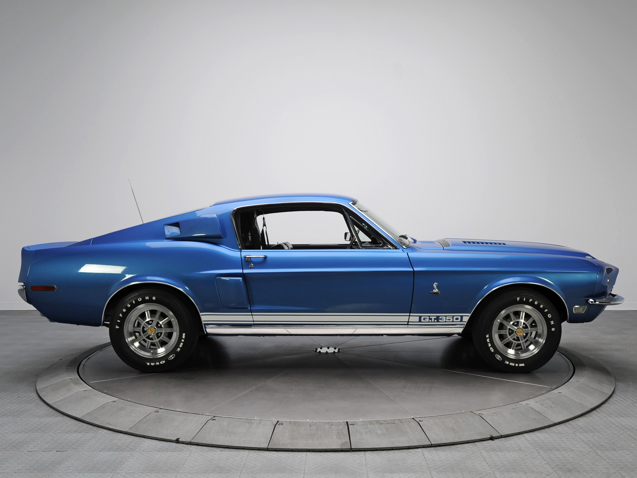 1968, Shelby, Gt350, Ford, Mustang, Classic, Muscle Wallpaper
