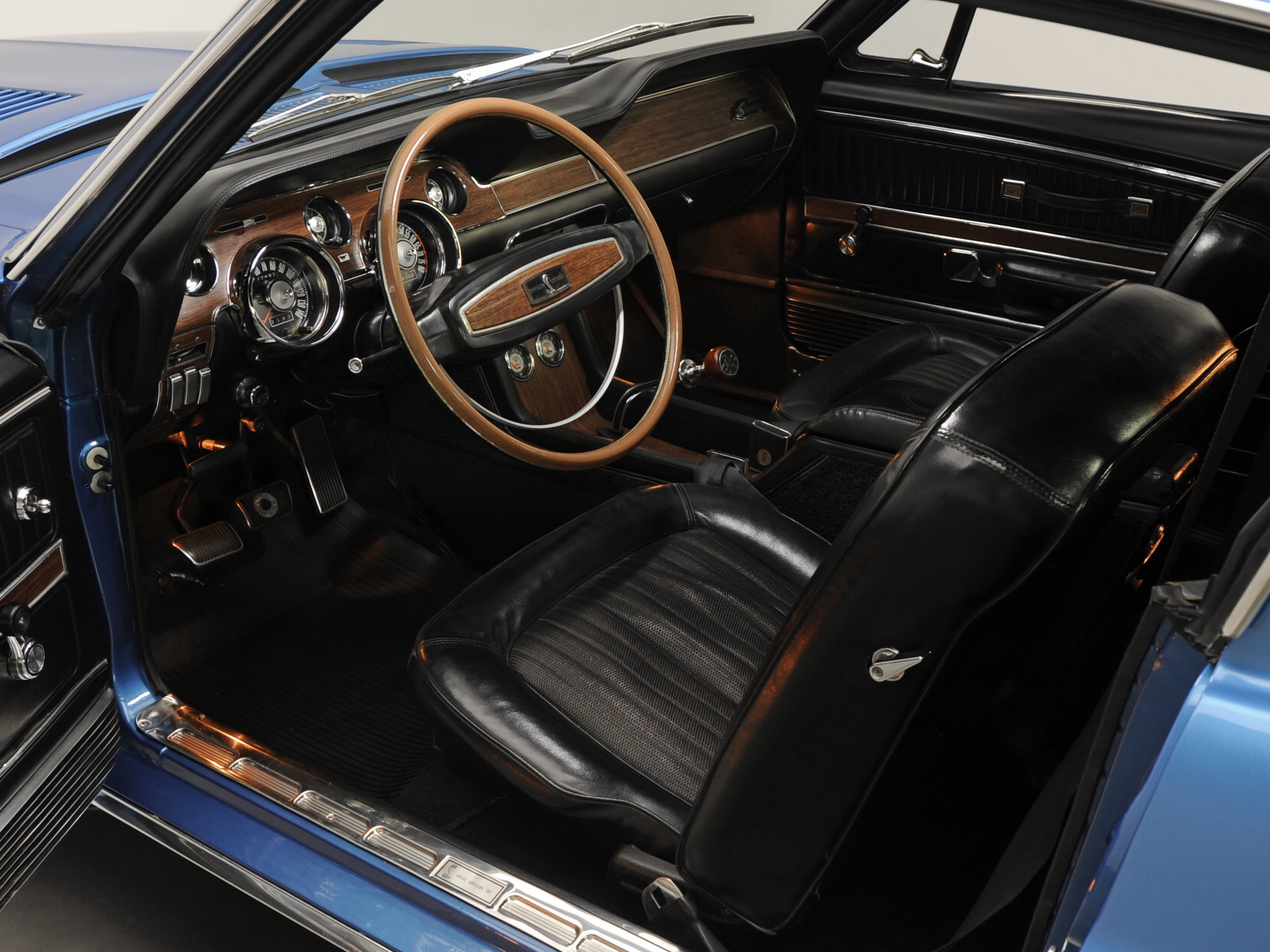 1968, Shelby, Gt350, Ford, Mustang, Classic, Muscle, Interior Wallpaper