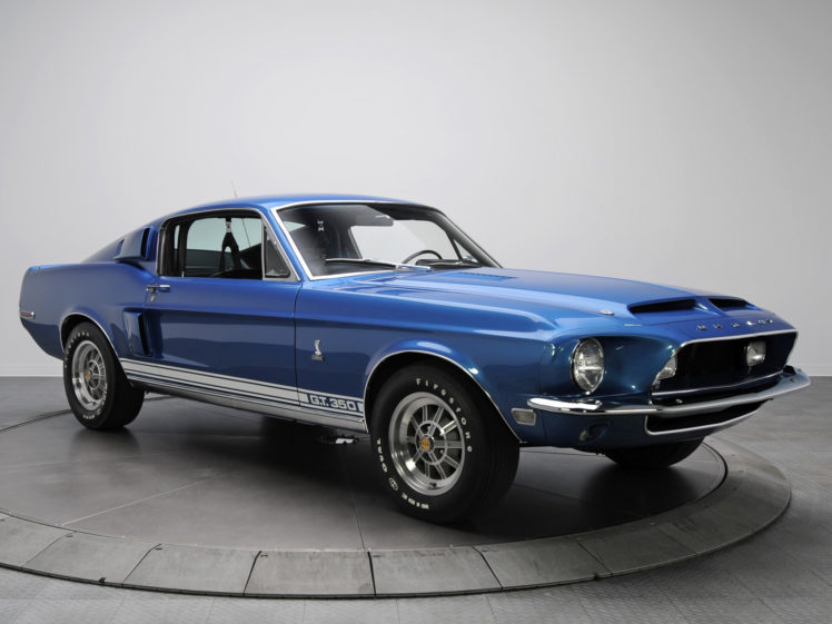 1968, Shelby, Gt350, Ford, Mustang, Classic, Muscle HD Wallpaper Desktop Background