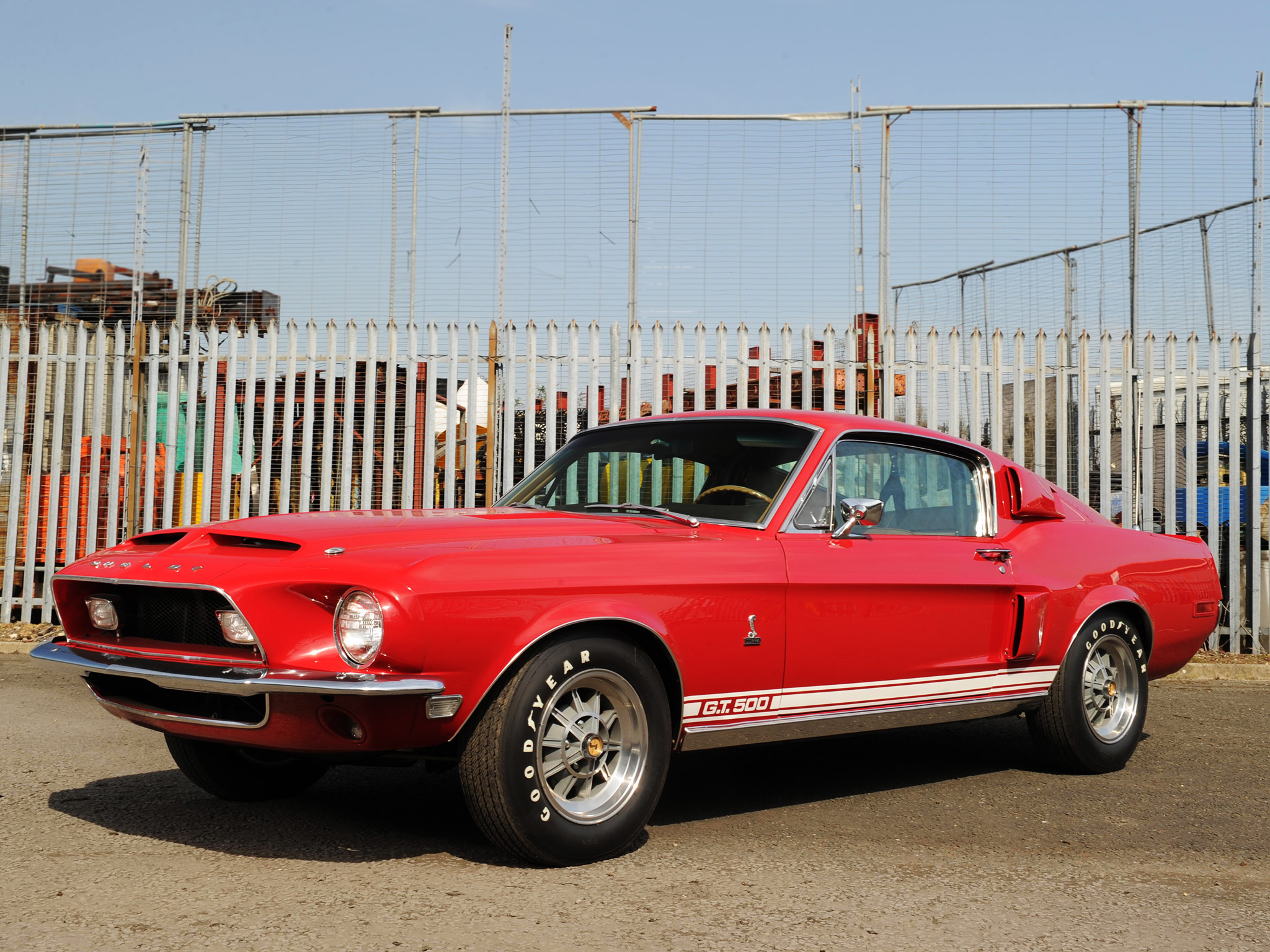 1968, Shelby, Gt500, Ford, Mustang, Classic, Muscle Wallpaper