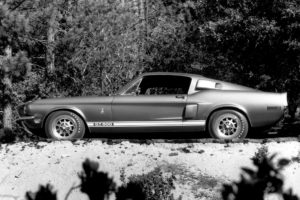 1968, Shelby, Gt500, Ford, Mustang, Classic, Muscle, B w