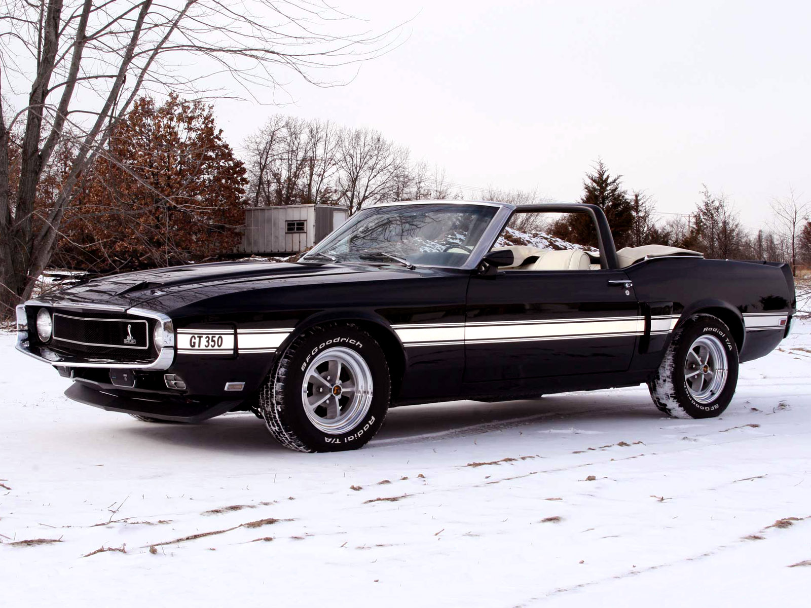 1969, Shelby, Gt350, Convertible, Ford, Mustang, Classic, Muscle Wallpaper