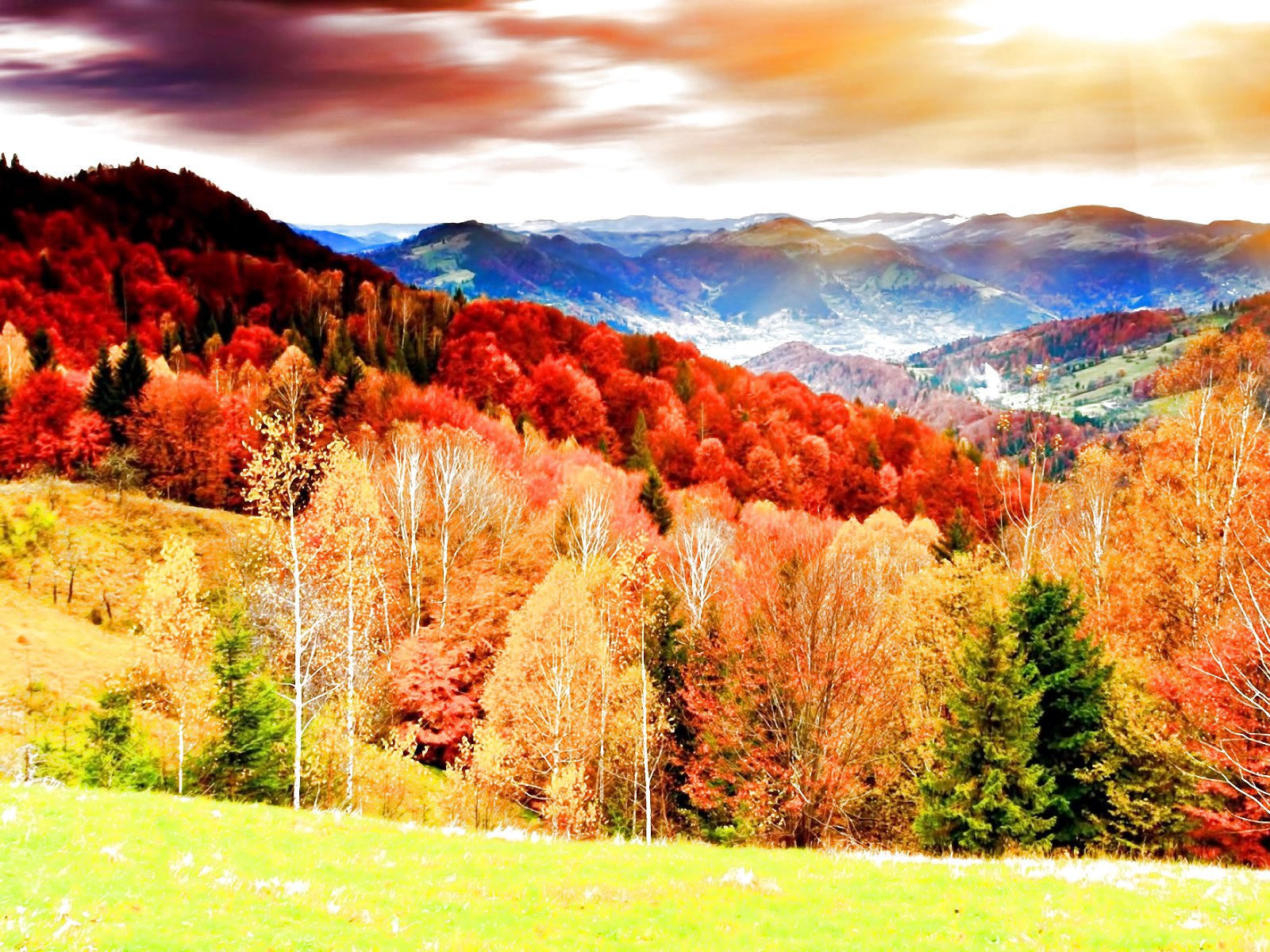 autumn, Fall, Season, Nature, Landscape, Leaf, Leaves, Color, Seasons ...