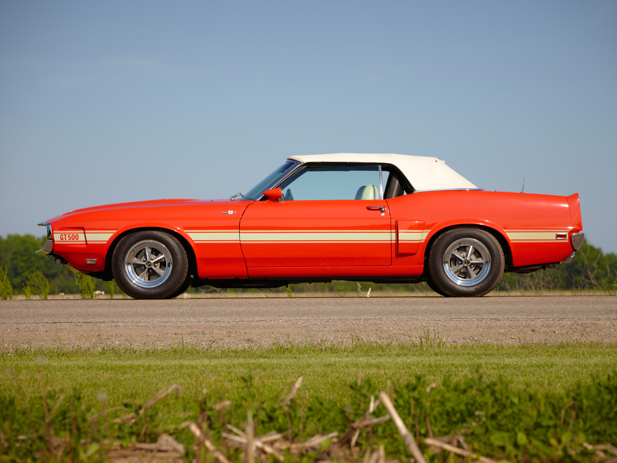 1969, Shelby, Gt500, Convertible, Ford, Mustang, Classic, Muscle Wallpaper