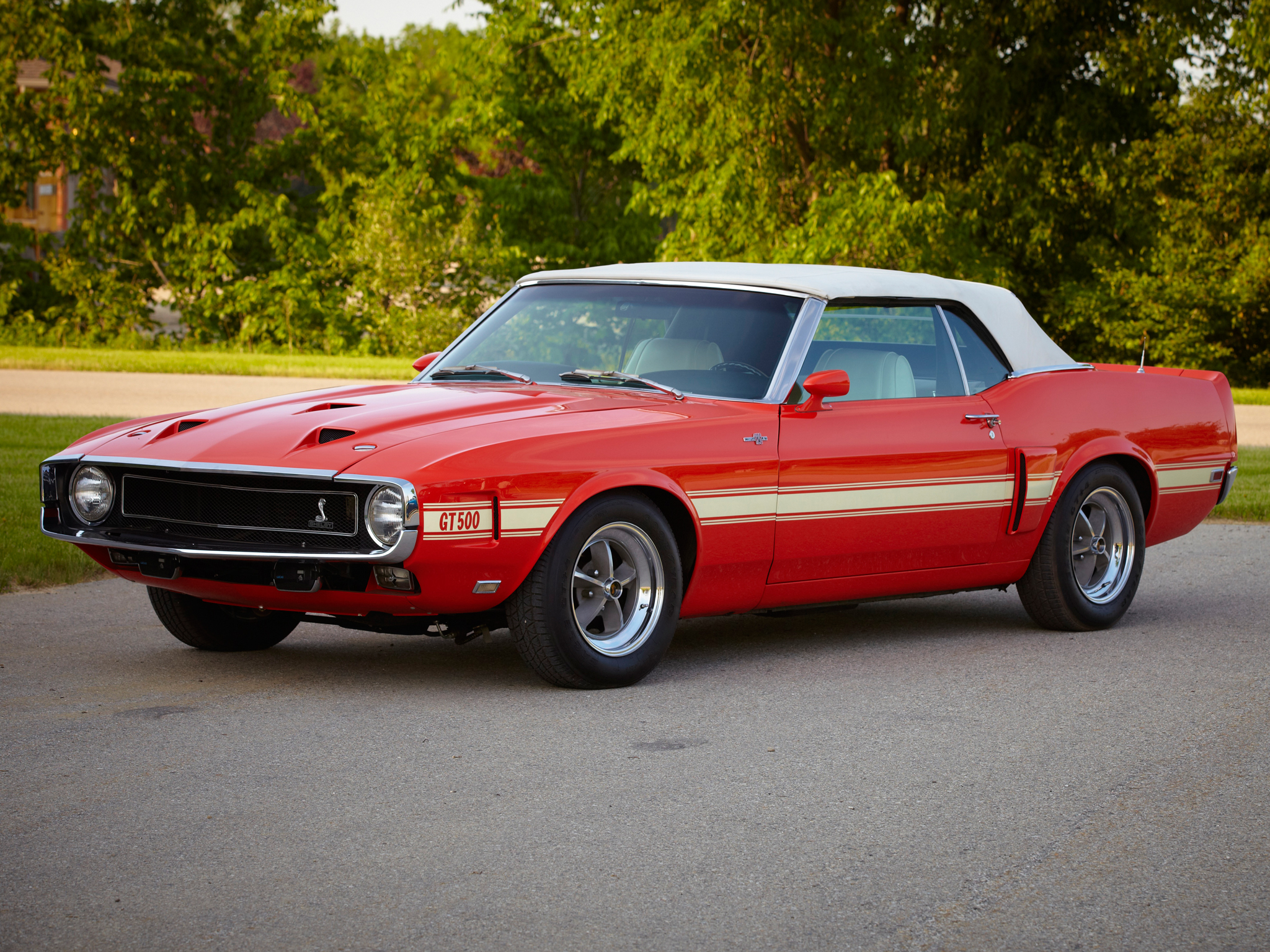 1969, Shelby, Gt500, Convertible, Ford, Mustang, Classic, Muscle Wallpaper