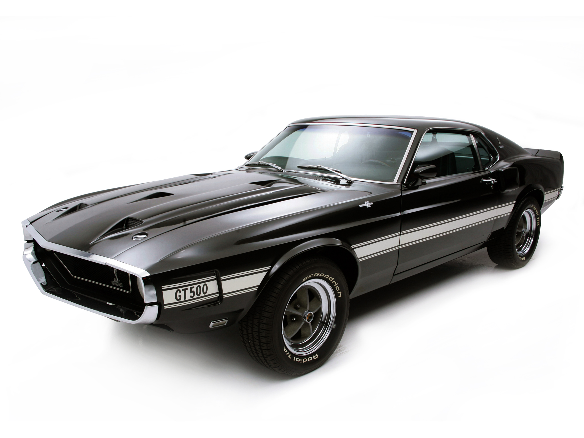 1969, Shelby, Gt500, Ford, Mustang, Classic, Muscle Wallpaper