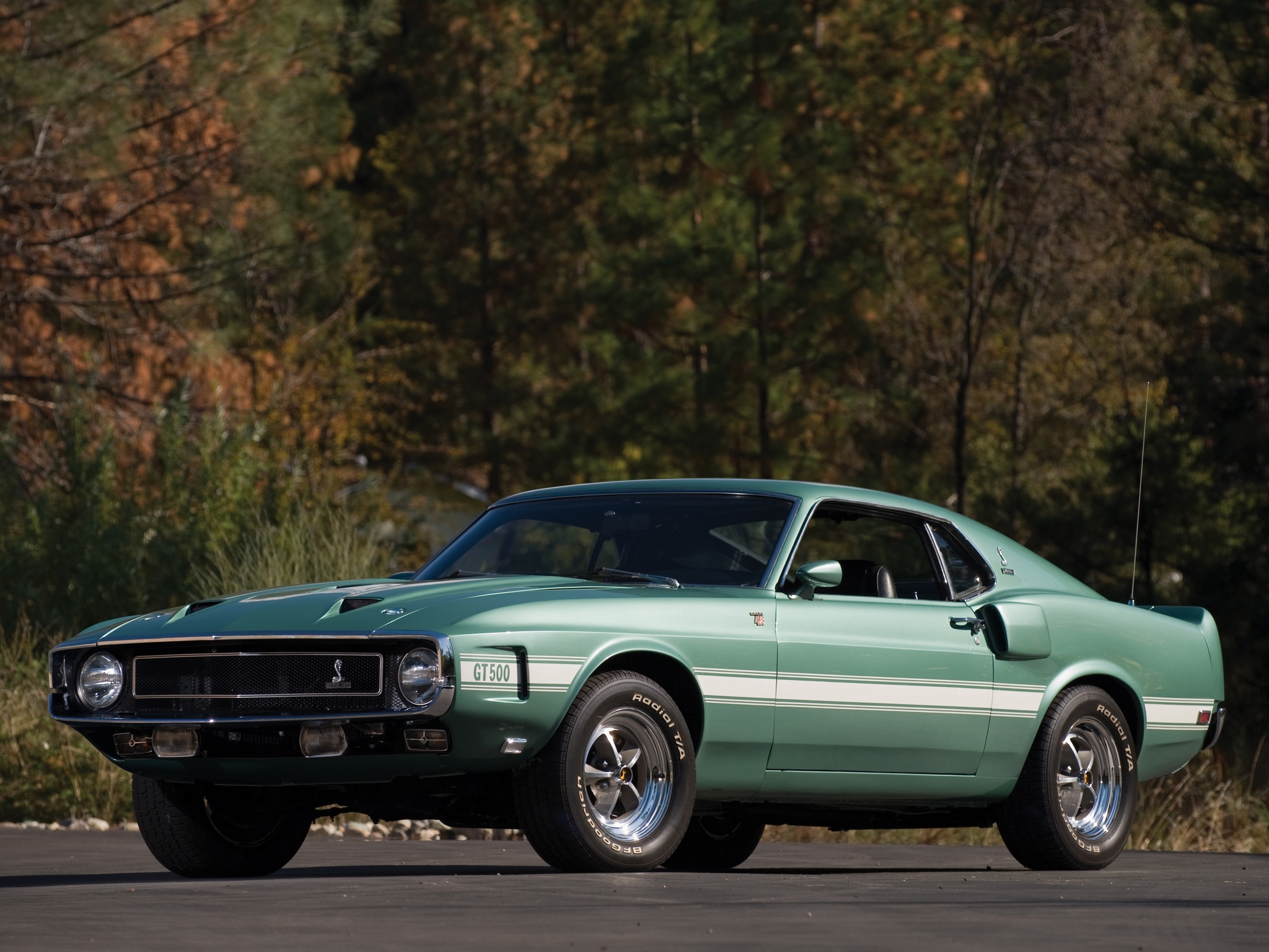 1969, Shelby, Gt500, Ford, Mustang, Classic, Muscle Wallpaper