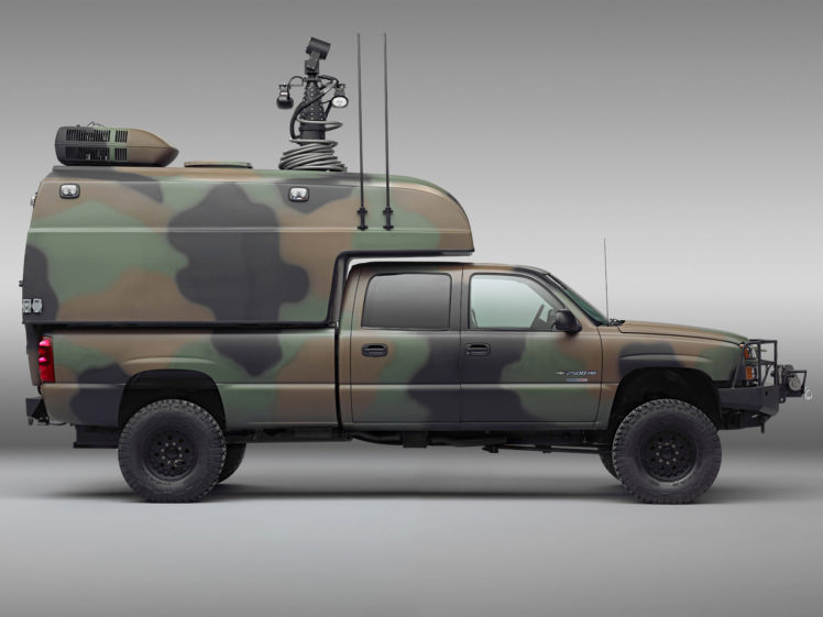 2005, Chevrolet, Silverado, Military, 4×4, Offroad, Truck, Trucks HD Wallpaper Desktop Background