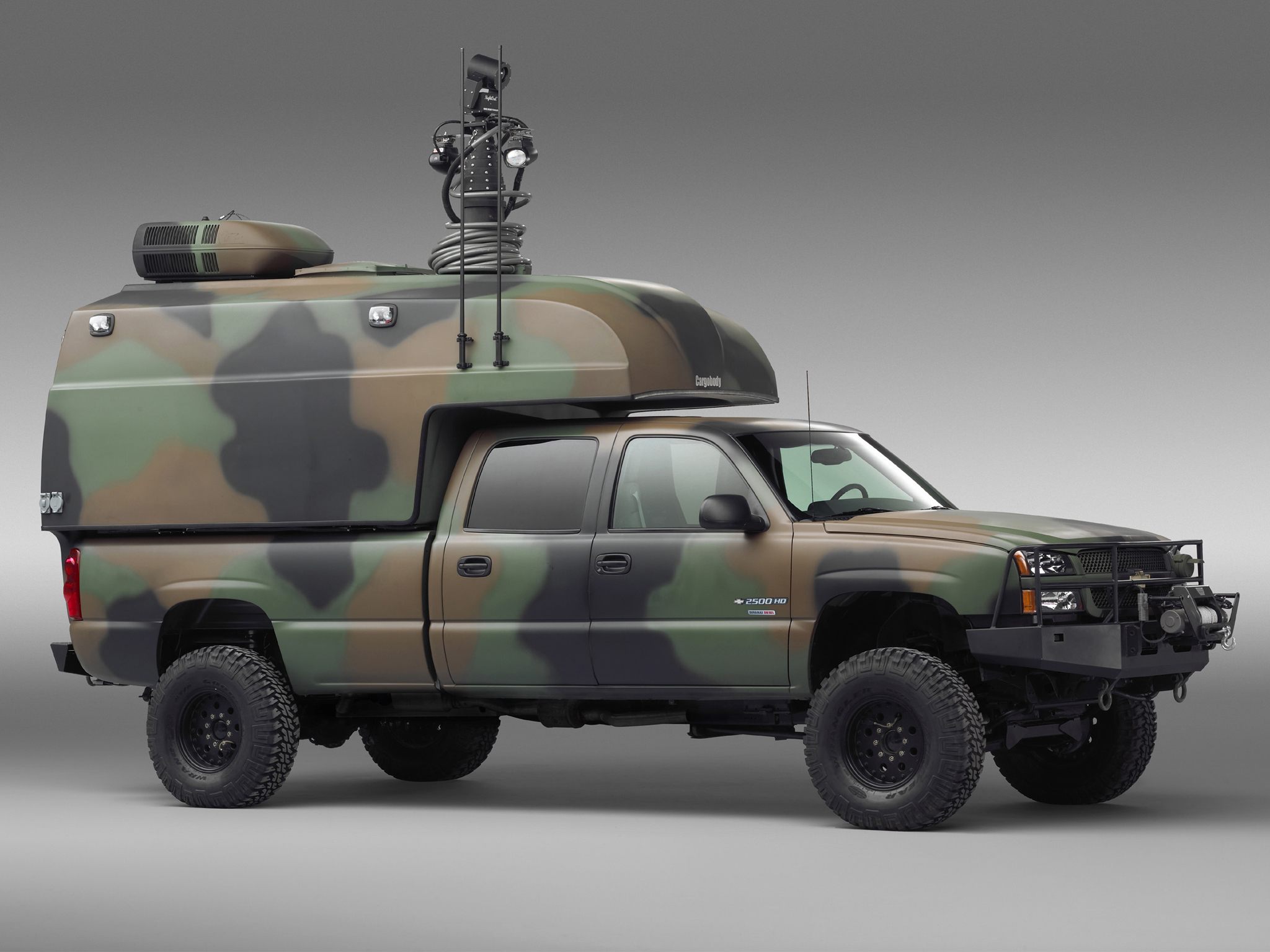 2005, Chevrolet, Silverado, Military, 4x4, Offroad, Truck, Trucks, Gw Wallpaper