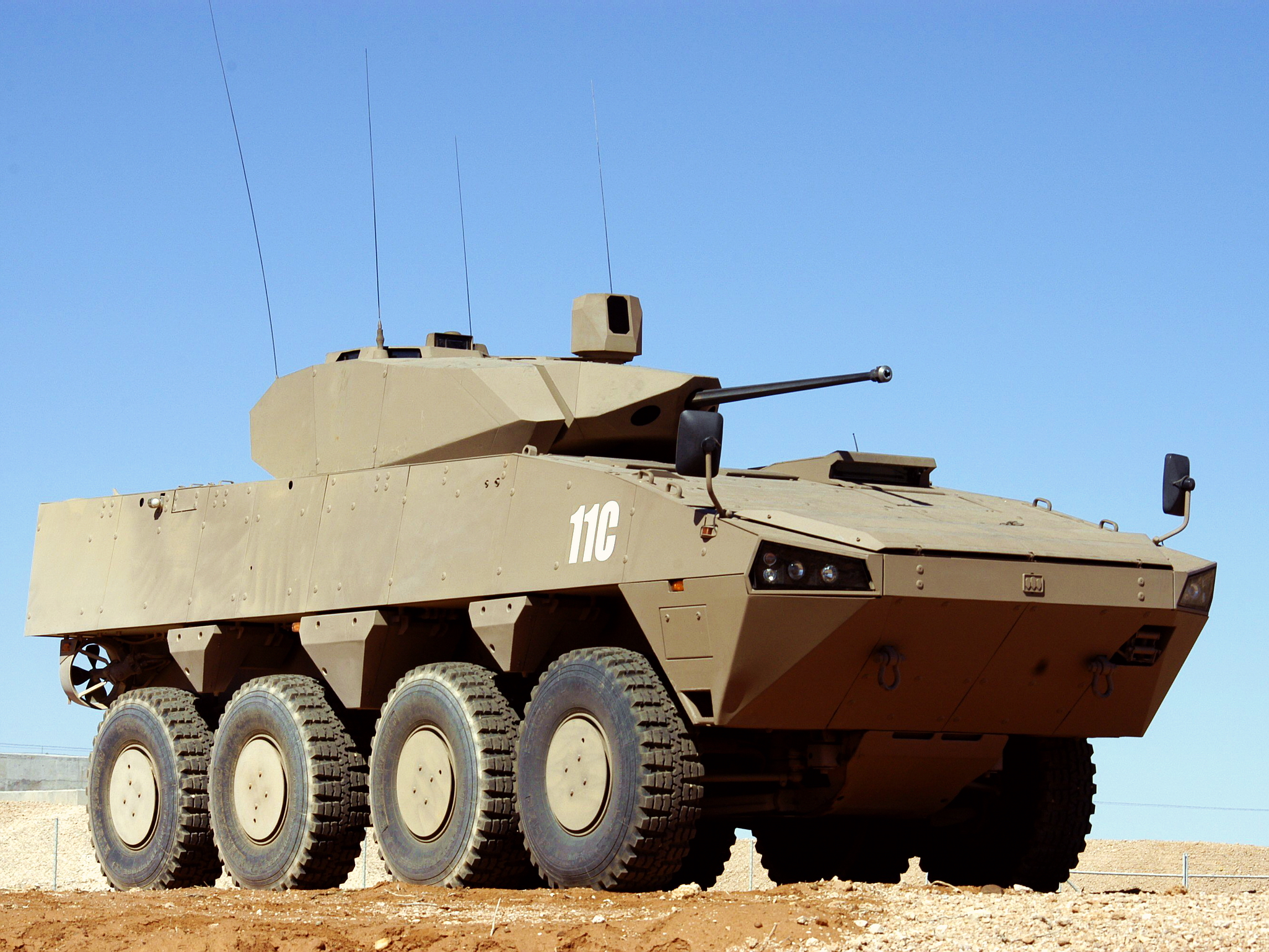 2006, Patria, Amv, 8x8, Denel, Lct, Military, Weapon, Weapons Wallpaper