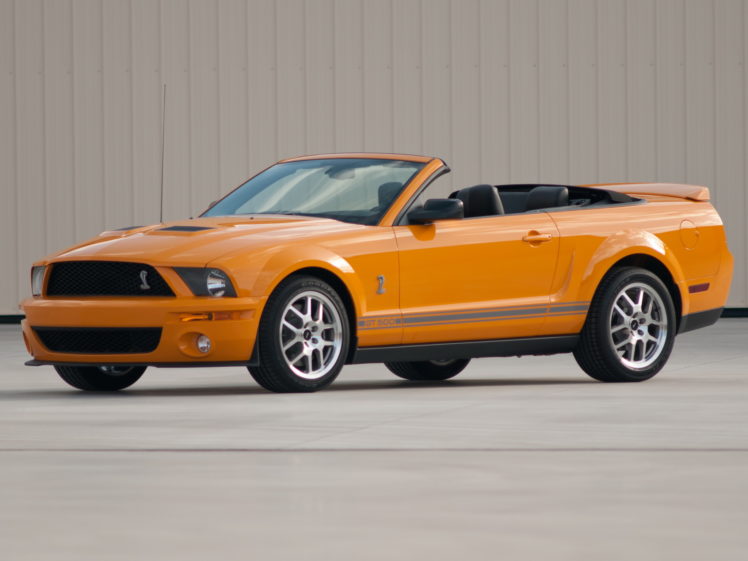 2006, Shelby, Gt500, Covertible, Ford, Mustang, Muscle HD Wallpaper Desktop Background