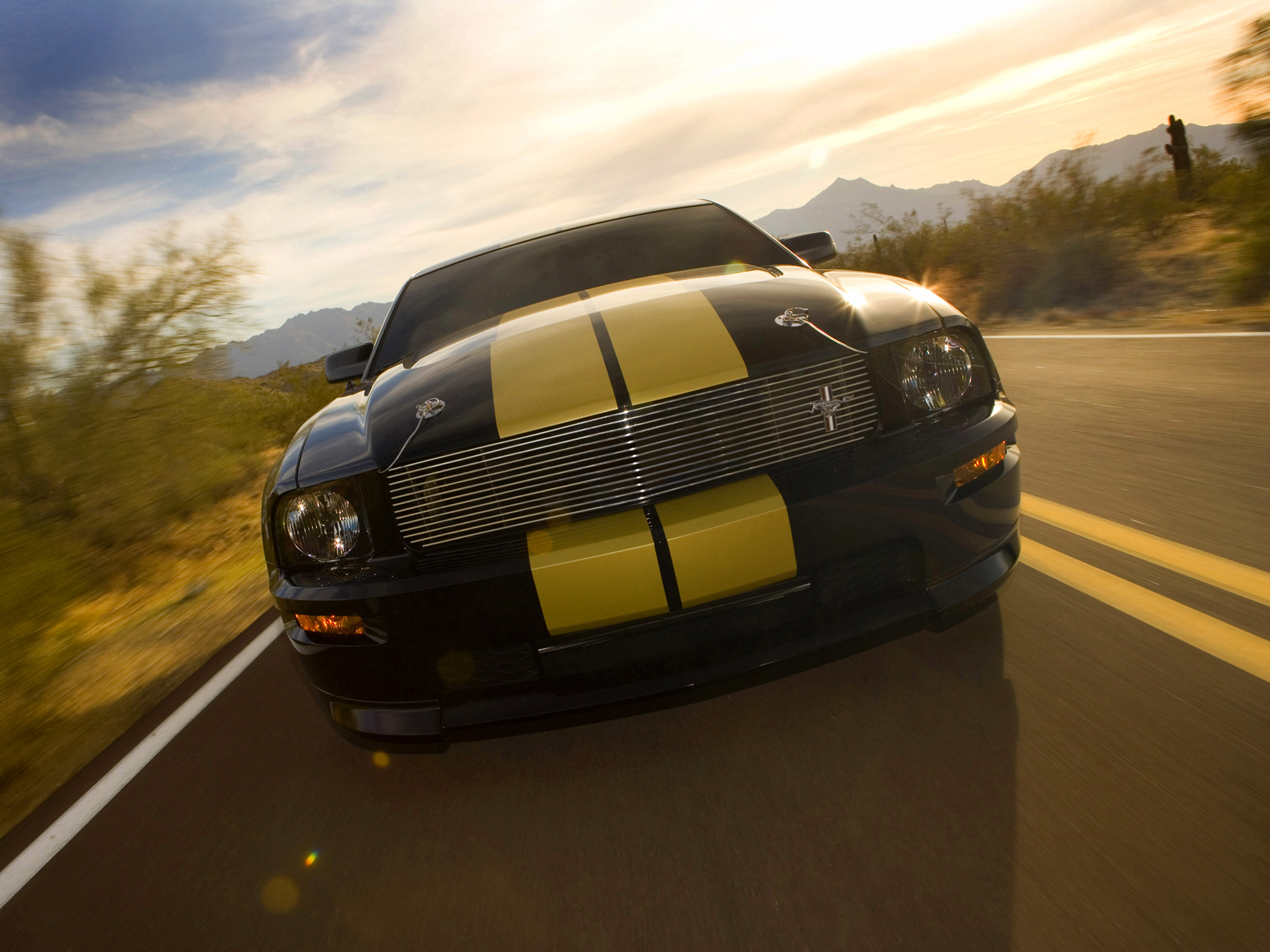 2006, Shelby, Gt h, Ford, Mustang, Muscle Wallpaper