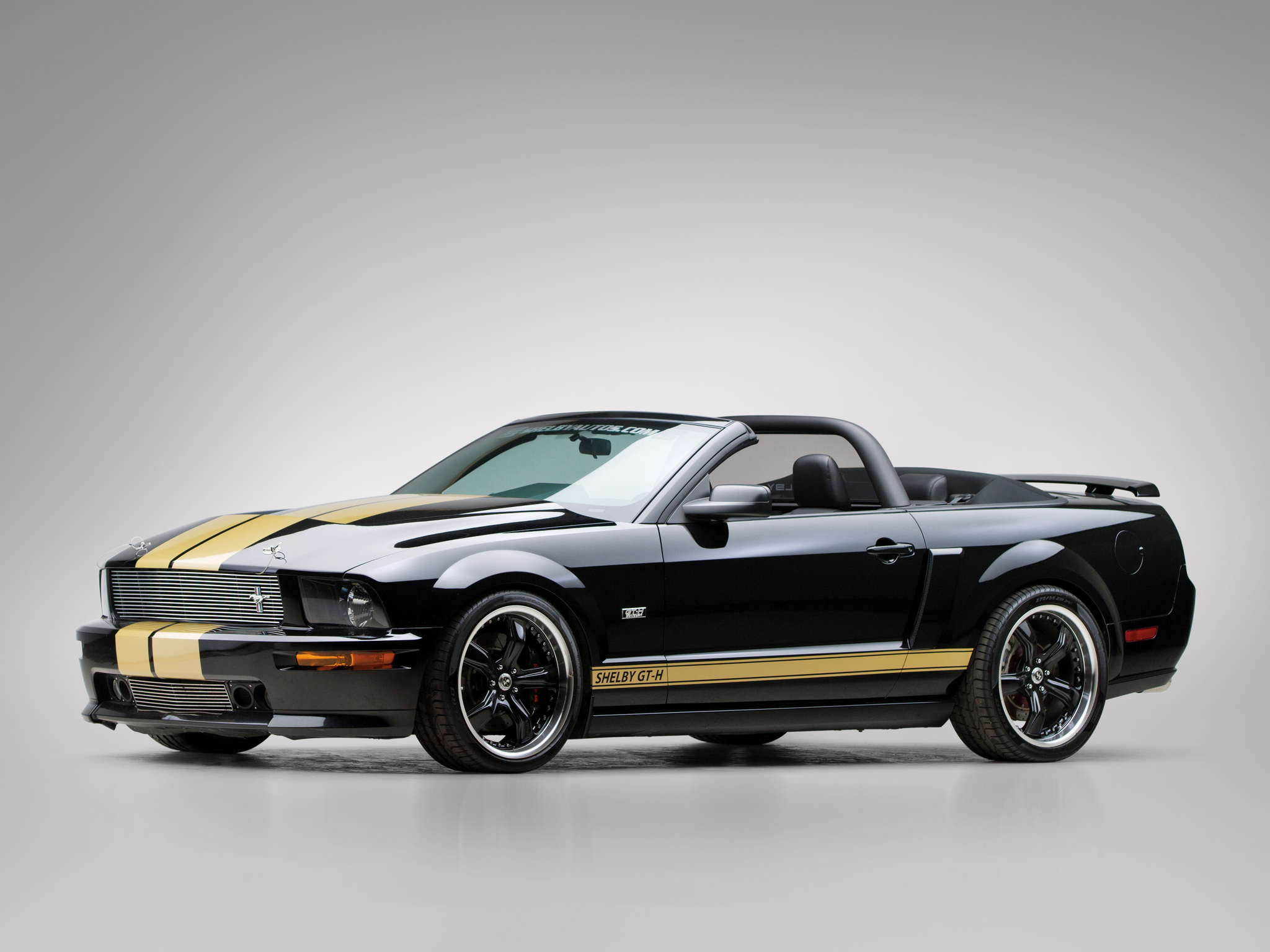 2007, Shelby, Gt h, Convertible, Ford, Mustang, Muscle Wallpaper