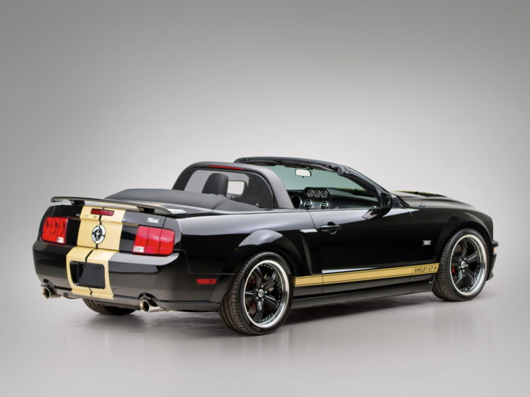 2007, Shelby, Gt h, Convertible, Ford, Mustang, Muscle HD Wallpaper Desktop Background