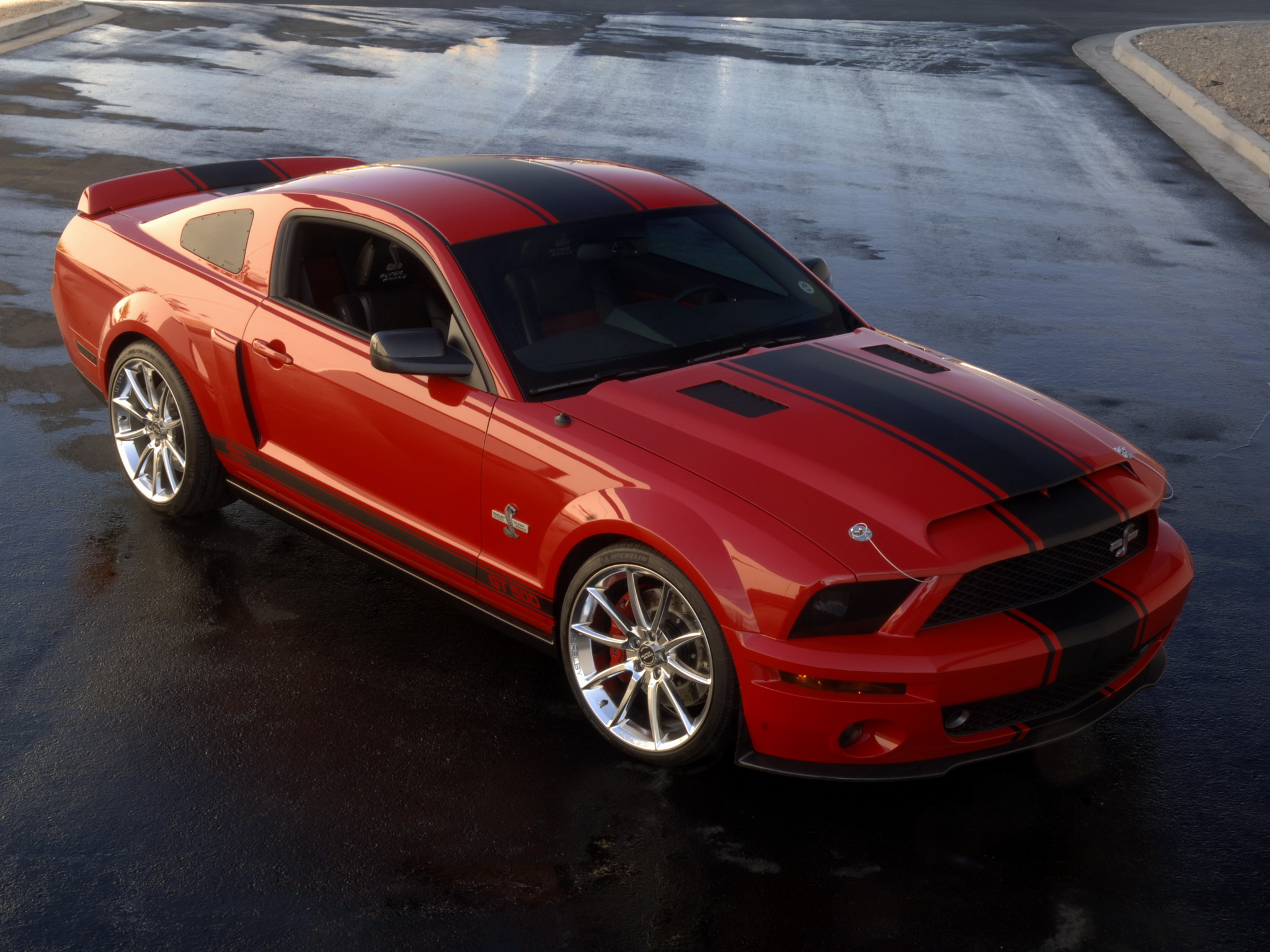 2008, Shelby, Gt500, Super snake, Muscle, Ford, Mustang Wallpaper