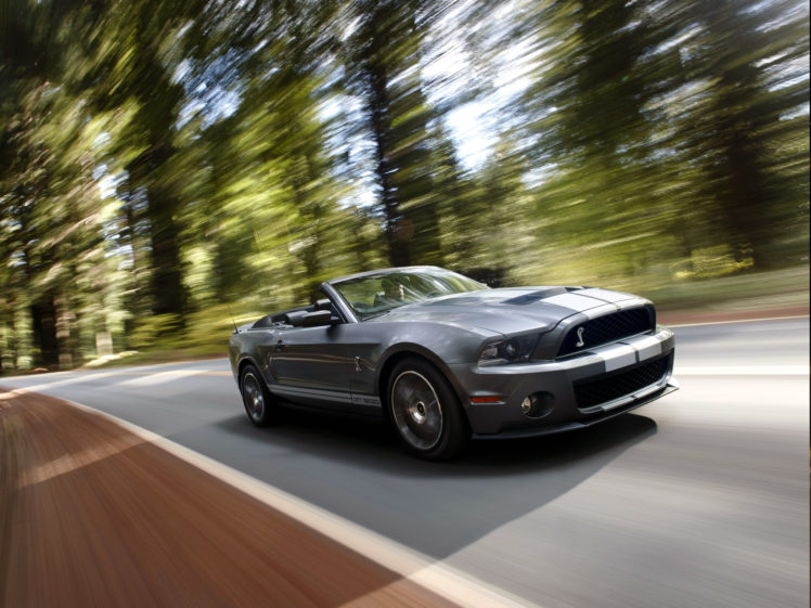 2009, Shelby, Gt500, Convertible, Svt, Ford, Mustang, Muscle HD Wallpaper Desktop Background