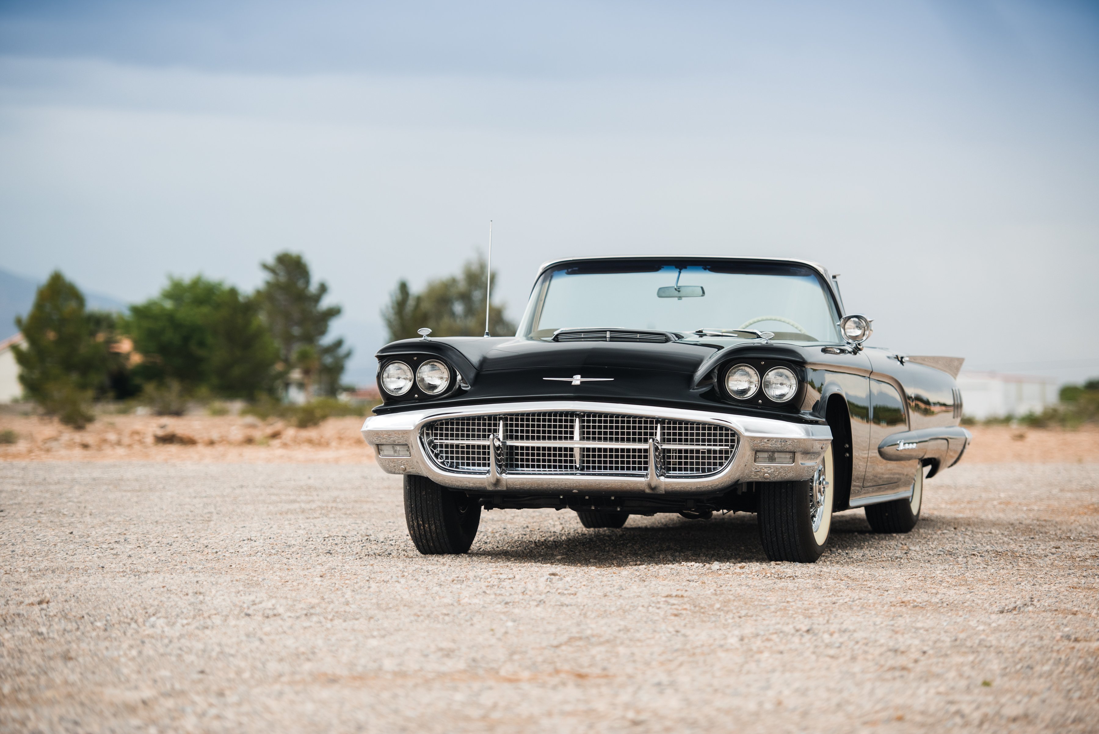 1960, Ford, Thunderbird, Convertible, Classic, Luxury Wallpaper