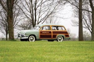 1950, Ford, Custom, Deluxe, Country, Squire, Stationwagon, Retro, Woody