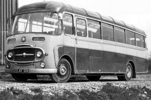 1960, Bedford, Sb1, Plaxton, Consort, Iv, C type, Bus, Transport, Semi, Tractor, Retro