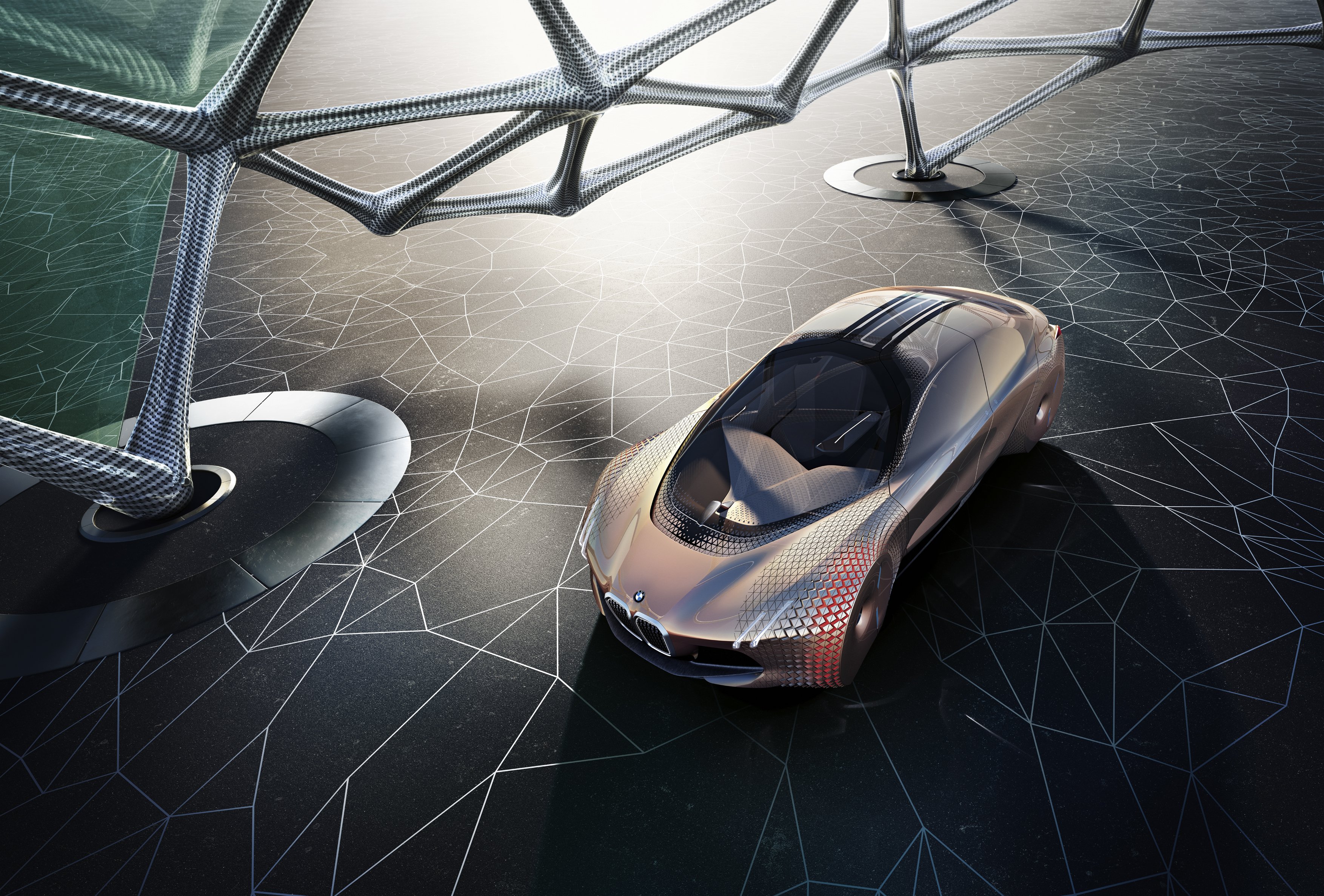 2016, Bmw, Vision, Next, 100, Supercar Wallpaper