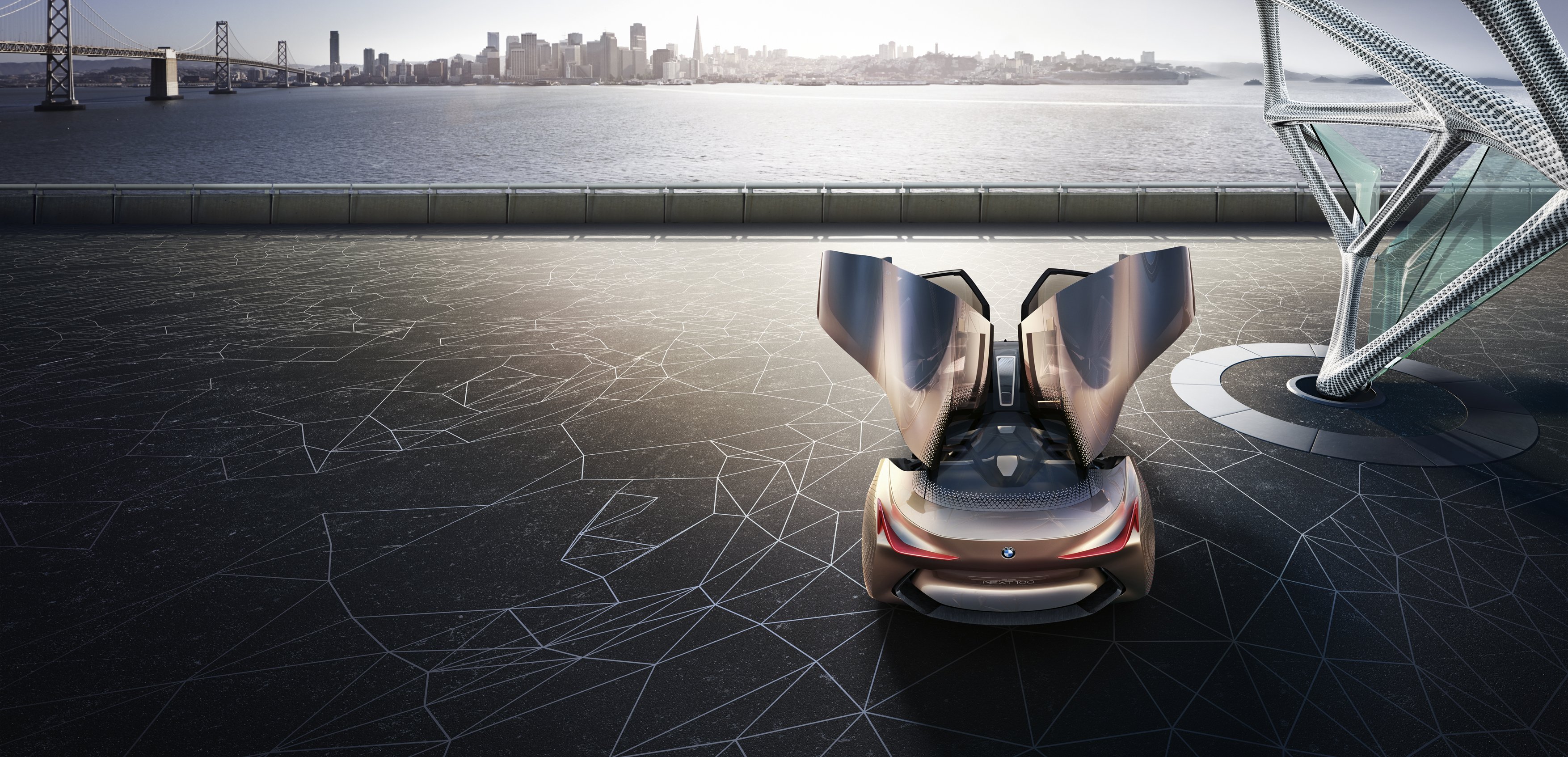 2016, Bmw, Vision, Next, 100, Supercar Wallpaper