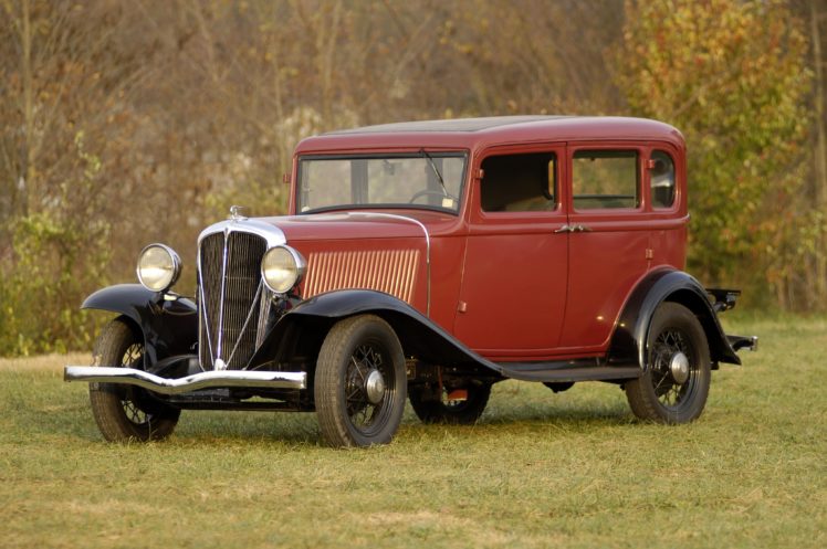 1932, Rockne, Model 65, 4 door, Sedan, Vintage HD Wallpaper Desktop Background