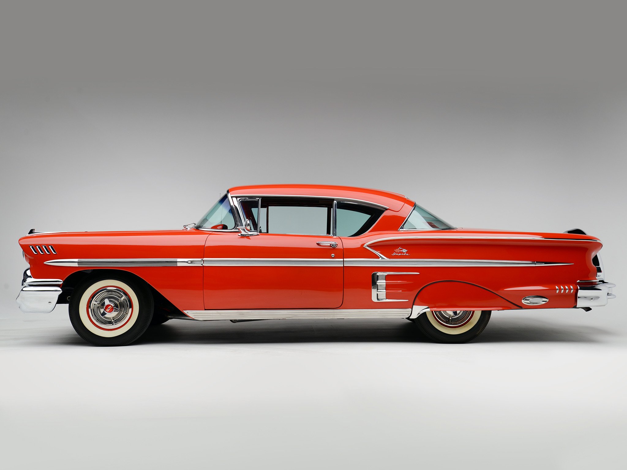 1958, Chevrolet, Bel, Air, Impala, Retro, Belair Wallpaper
