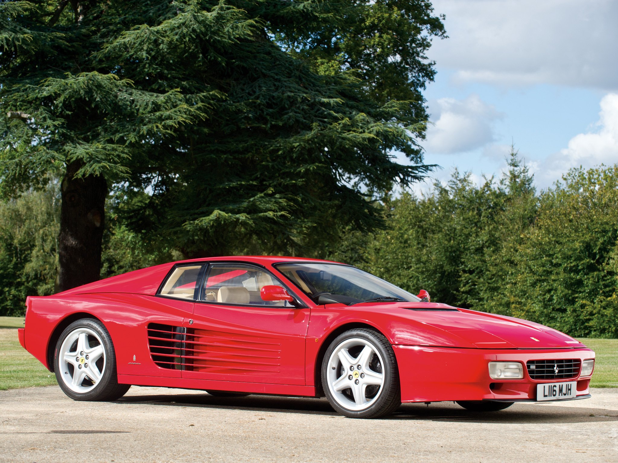 1991 94, Ferrari, 512, Tr, Uk spec, Pininfarina, Supercar Wallpaper