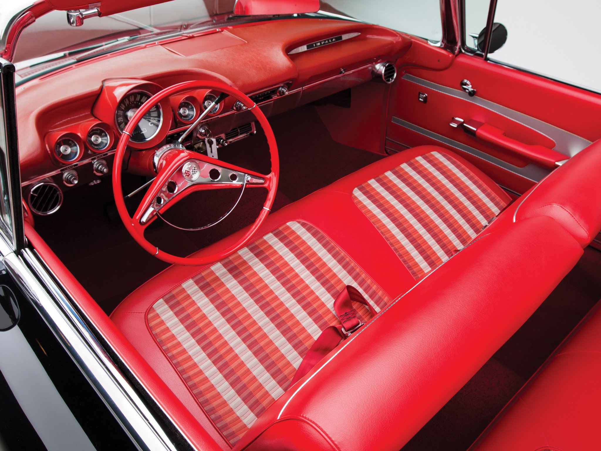 1959, Chevrolet, Impala, 348, 280hp, Convertible, Retro Wallpaper