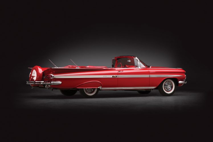 1959, Chevrolet, Impala, 348, 280hp, Convertible, Retro HD Wallpaper Desktop Background