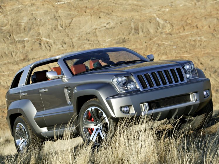 2007, Jeep, Trailhawk, Concept, Suv, 4×4 HD Wallpaper Desktop Background