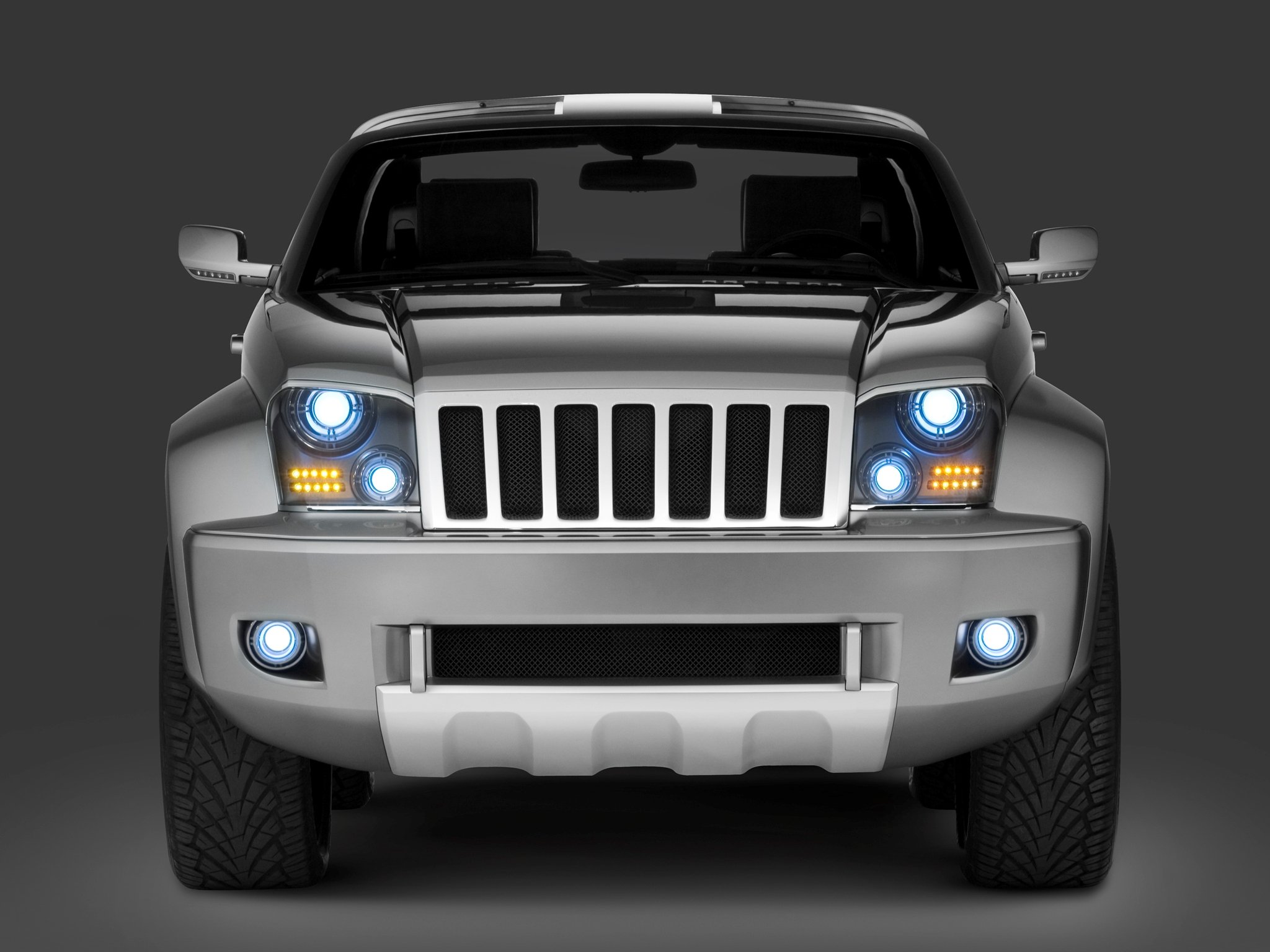 2007, Jeep, Trailhawk, Concept, Suv, 4x4 Wallpaper