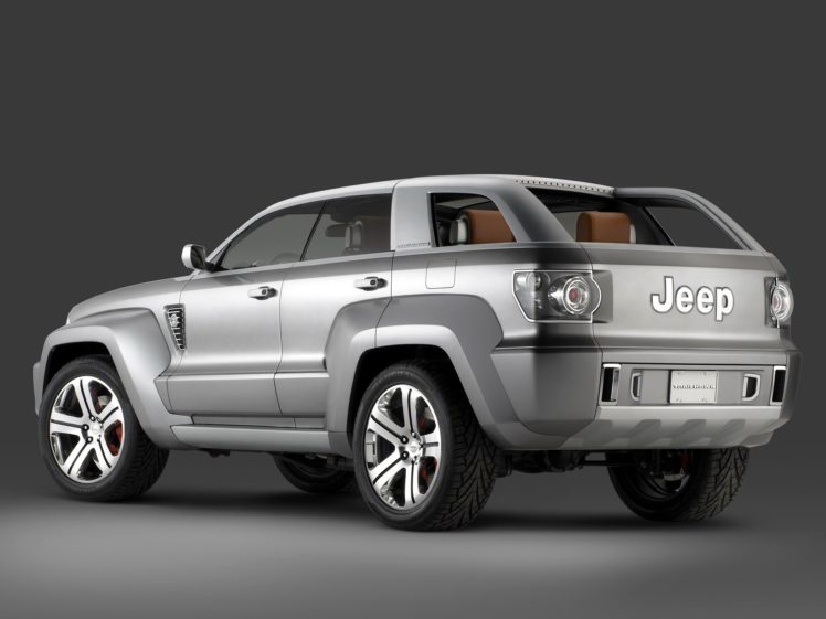 2007, Jeep, Trailhawk, Concept, Suv, 4×4 HD Wallpaper Desktop Background