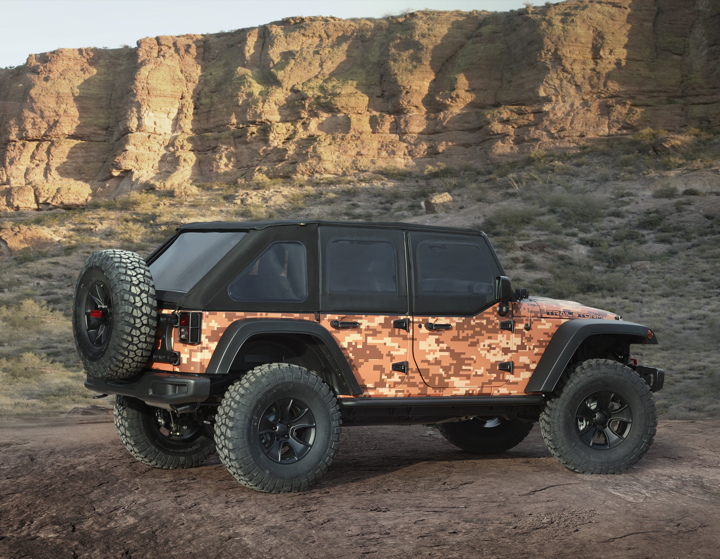 2016, Jeep, Trailstorm, Concept, 4x4, Suv Wallpaper