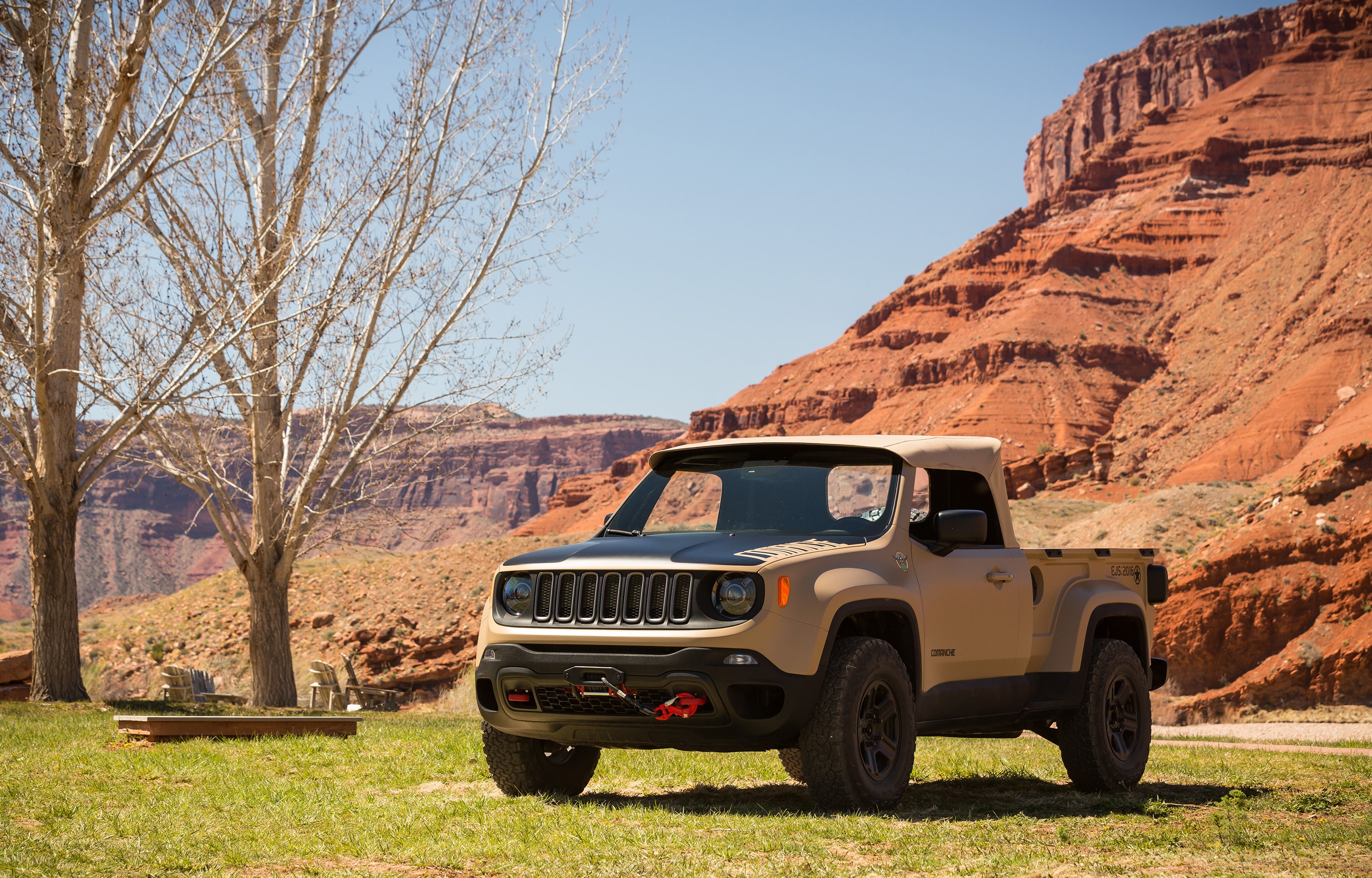 2016, Jeep, Comanche, Concept, Pickup, 4x4 Wallpaper