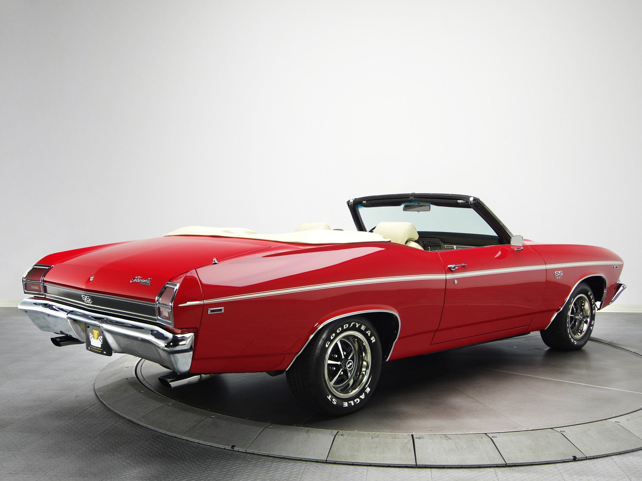 1969, Chevrolet, Chevelle, S s, 396, L34, Convertible, Muscle, Classic Wallpaper