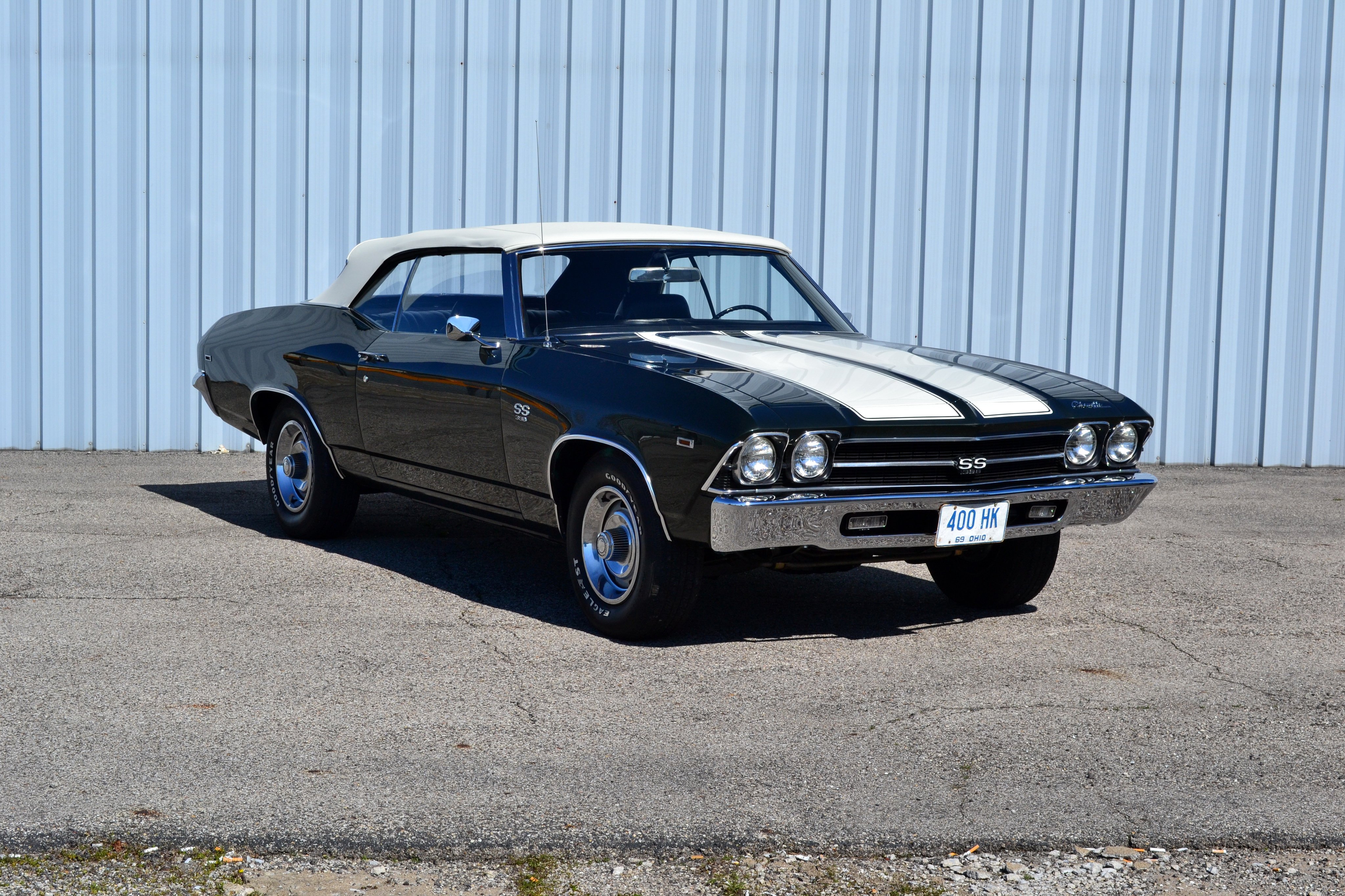 1969, Chevrolet, Chevelle, S s, 396, L34, Convertible, Muscle, Classic Wallpaper