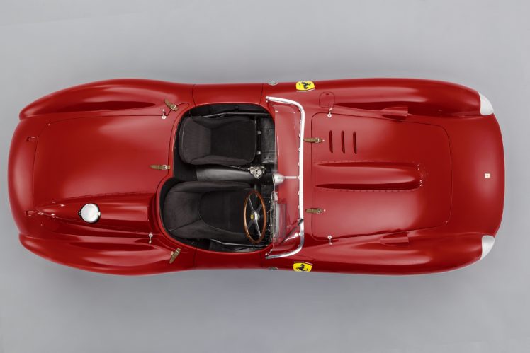 1957, Ferrari, 335, S, Spyder, Scaglietti, Race, Racing, Retro, Supercar HD Wallpaper Desktop Background