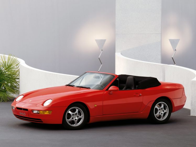 1991 95, Porsche, 968, Cabriolet HD Wallpaper Desktop Background