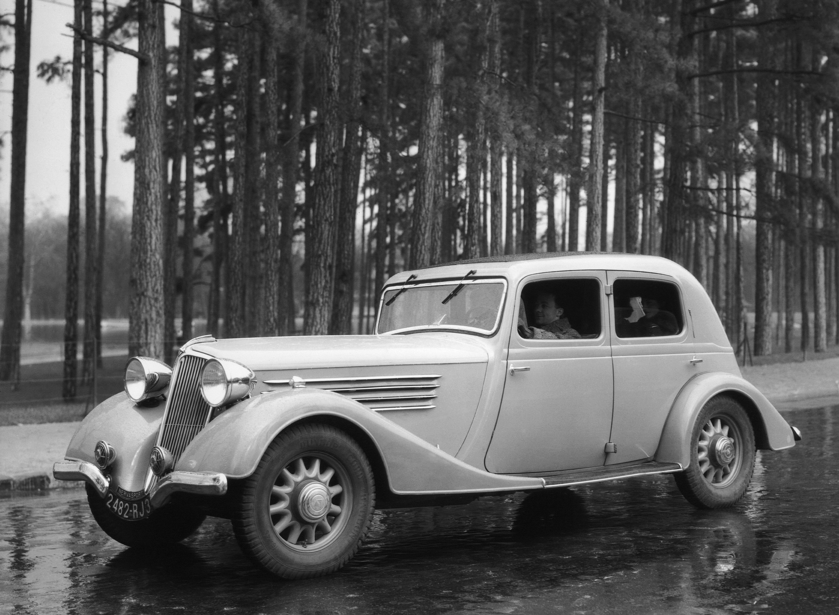 1932, Renault, Nervasport, Sedan, Vintage, Retro Wallpaper
