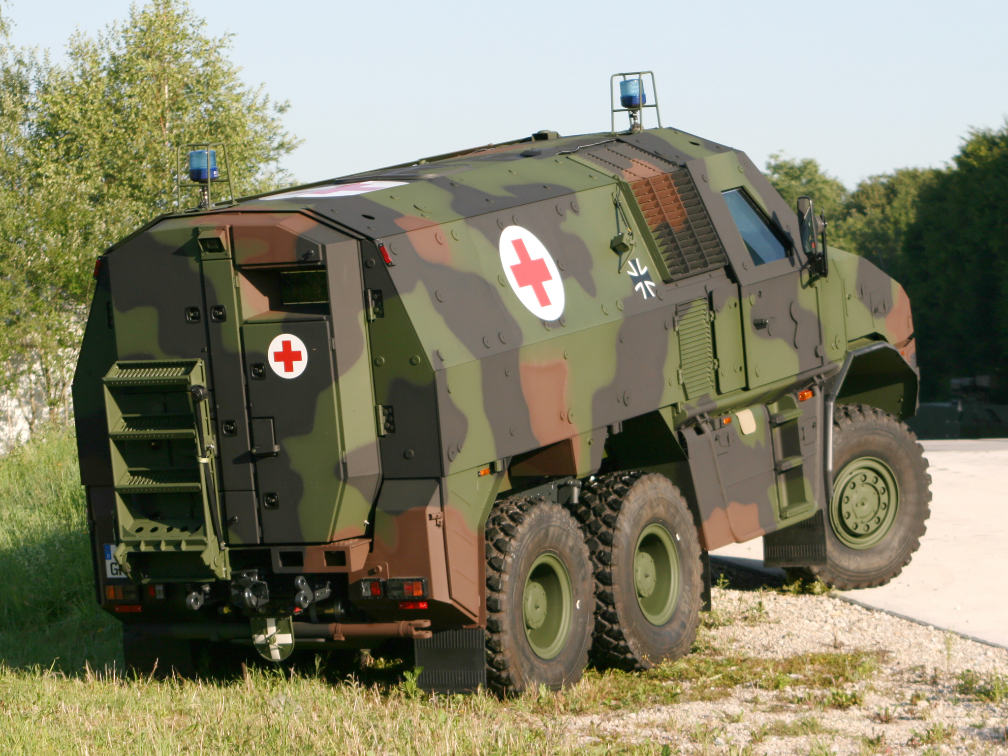 2010, Kmw, Gff4, Ambulance, 6x6, Military Wallpaper