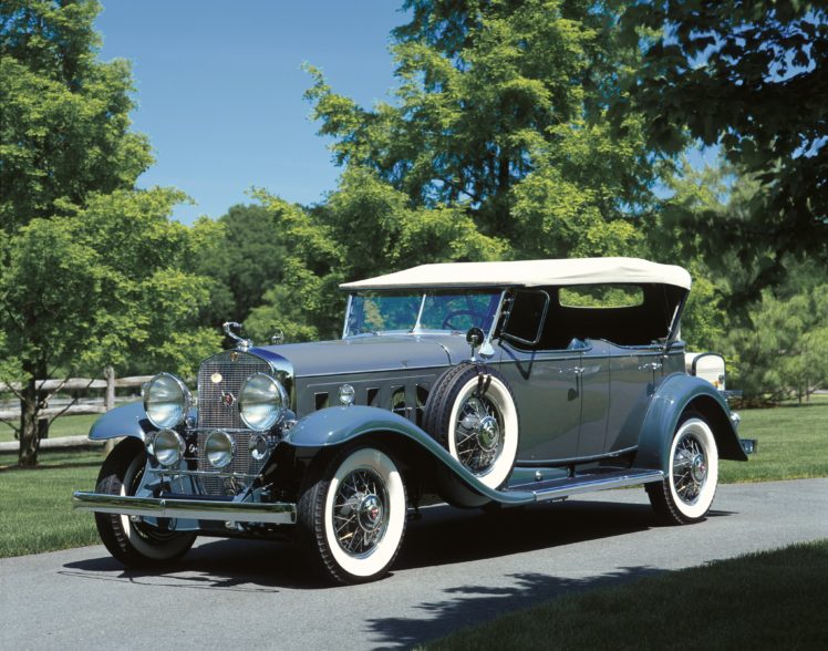 1930, Cadillac, V16, 452, Sport, Phaeton, Fleetwood, Luxury, Vintage, Retro HD Wallpaper Desktop Background