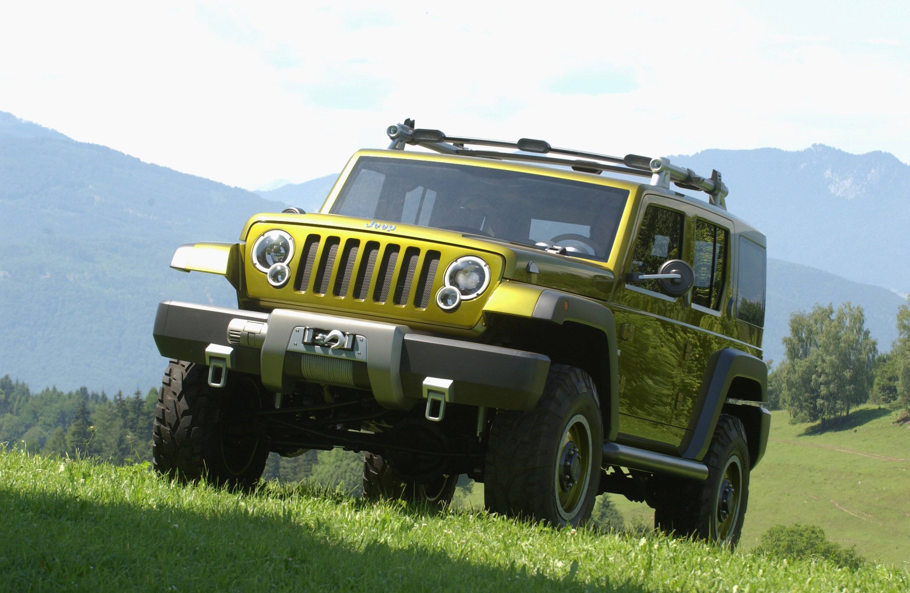 2004, Jeep, Rescue, Concept, Suv, 4x4 Wallpaper