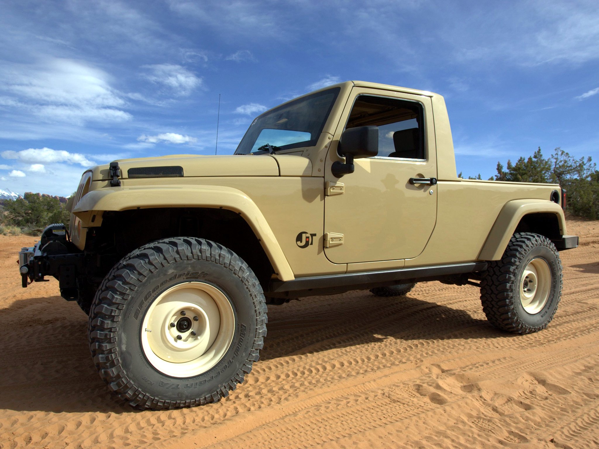 2007, Jeep, Wrangler, J t, 4x4, Pickup Wallpaper
