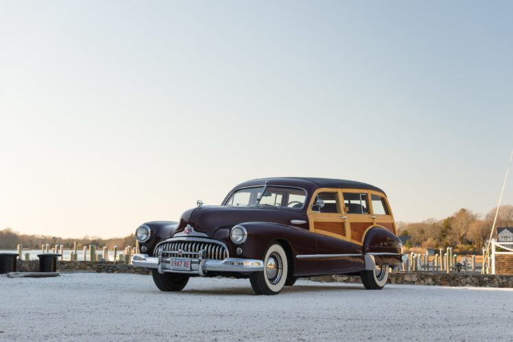 1947, Buick, Roadmaster, Estate, Wagon, Woodt, Stationwagon, Retro HD Wallpaper Desktop Background