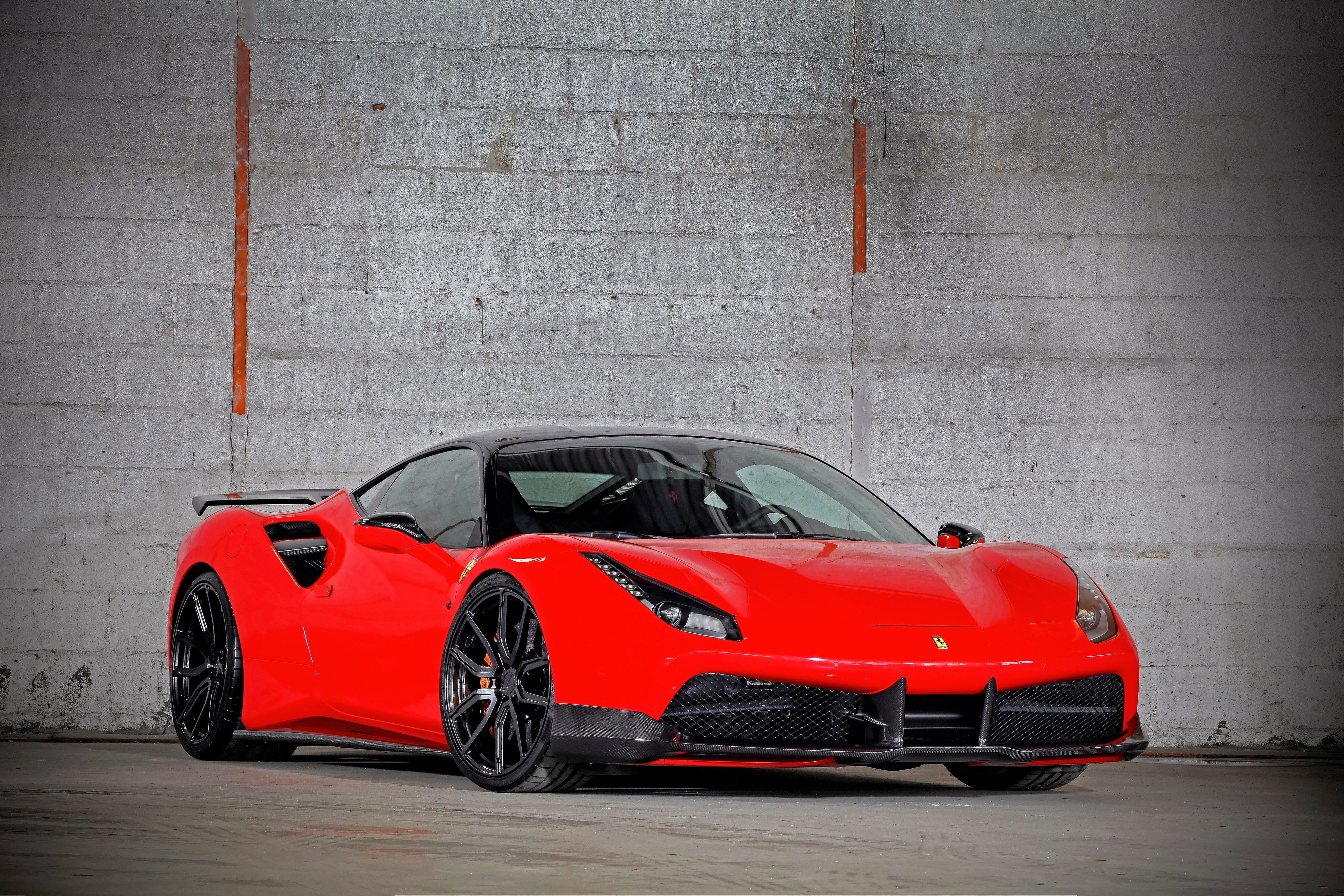 2016, Vos, Performance, Ferrari, 488, Gtb, Supercar Wallpaper