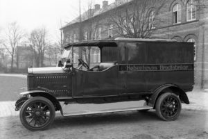 1918, Triangel, Varebil, Semi, Tractor, Vintage, Retro