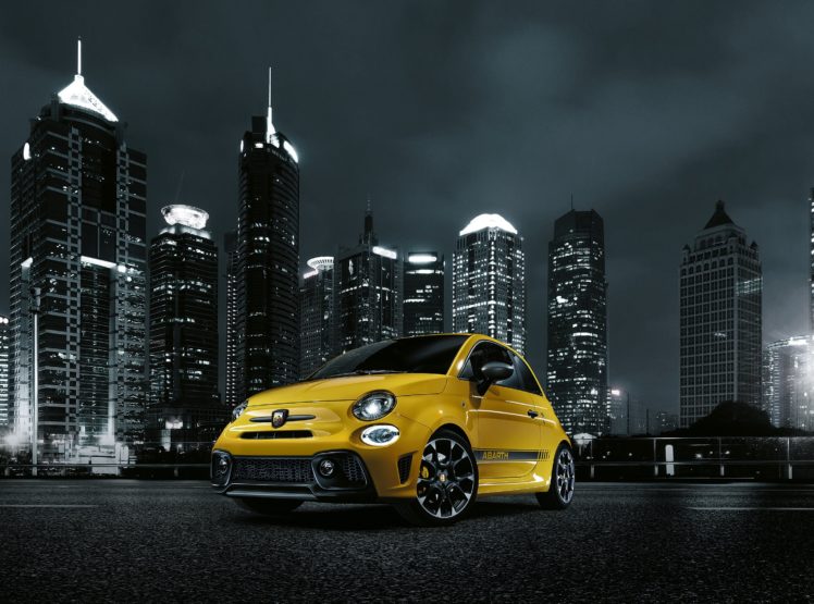 abarth, Fiat, 595, Competizione, Cars, 2016 HD Wallpaper Desktop Background